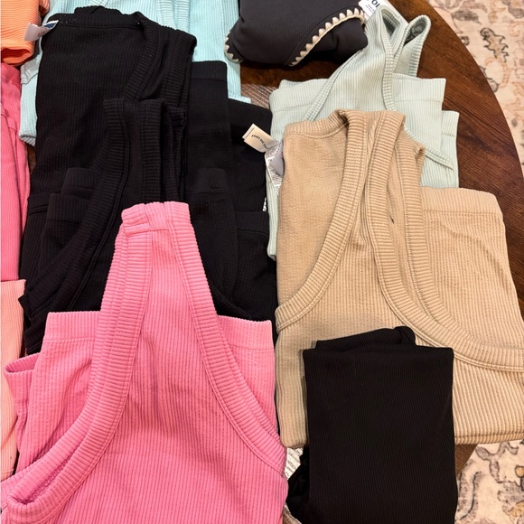 Colorful Ribbed Tank Tops Collection - Picture 3 of 5